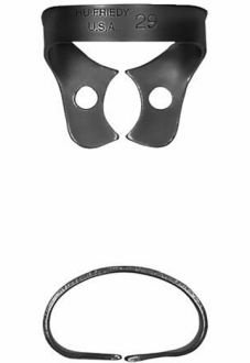 Rubber Dam Clamp 29 Hu-Friedy Black Line