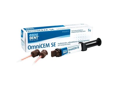 OmniCEM SE - upevňovací kompozit, 5g stříkačka