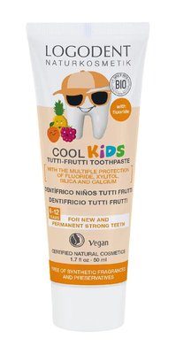 Logodent Cool Kids Tutti-Frutti dětská zubní pasta 50 ml
