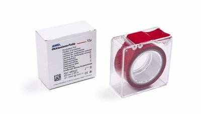 Hanel artikulační fólie jednostranná 25m červená