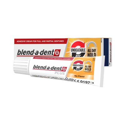 Blend-a-dent Plus Unbeatable Bite No Flavor fixační krém 40 g