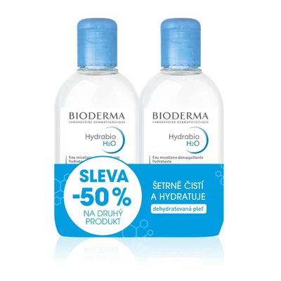 BIODERMA Hydrabio H2O 250ml 1+1 Festival