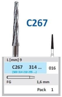 HORICO tvrdokovový vrták - torpédo ISO16