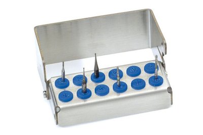 Stojánek na 12 vrtáčků, zelený