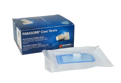 Stożki kolagenowe z ochroną antybiotykykową 5 szt. Resorba