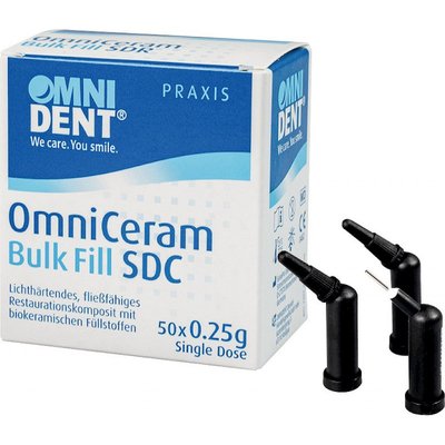 OMNIDENT OmniCeram Bulk Fill SDC Single Dose 0,25g 50ks