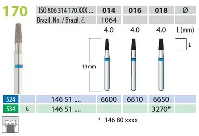 Brousek diamantovaný T 806.314.170.524.016