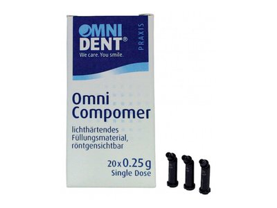 OMNI Compomer - výplňový materiál, 20x 0,25g A3 (84898)