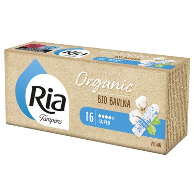 Ria Organic Super dámské tampony 16 ks
