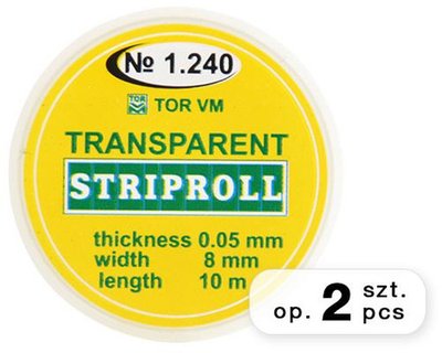 Tor VM Priehľadná páska, rolka