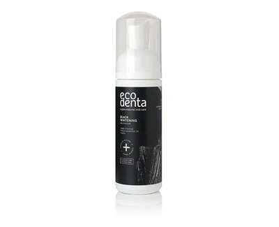 Ecodenta Black Whitening ústní pěna 150 ml
