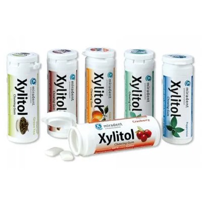 Xylitol žvýkačky - 30 ks - skořice