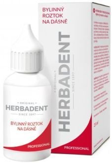 Herbadent Professional bylinný roztok na dásně