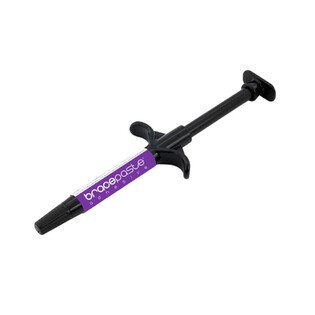 BRACEPASTE AND BRACEPASTE COLOR CHANGE 4 sztrz. 4 g Klej utwardzany światłem - kolor purpurowy po utwardzeniu jest przezroczysty