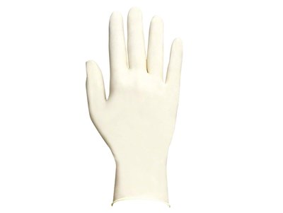 Rukavice LATEX 100ks přírodní vel. S