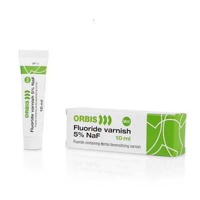 ORBIS Fluoride Varnish 10 ml mięta