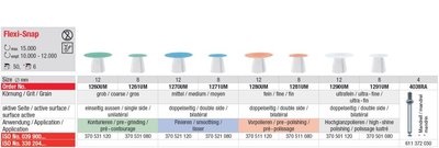 Edenta Flexi-Snap - leštiace nástroje na kompozity - 50 ks