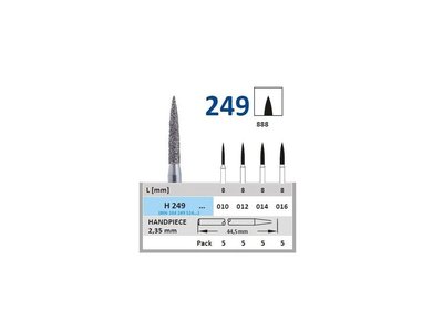 HORICO diamantový brousek - plamínek, H249