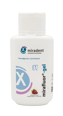 Miradent Mirafluor gel jahoda 250 ml