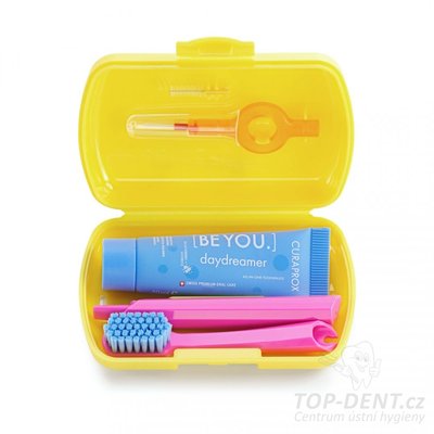 Curaprox Travel set žlutý