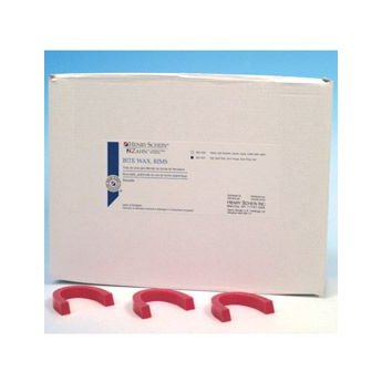 HS-voskové valy, malé, červené, tvrdé, 100 ks