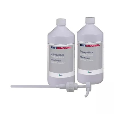 KIN GINGIVAL Complex płyn do płukania jamy ustnej Professional 2x1000ml