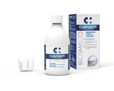 Curasept Biosmalto Caries Abrasion&Erosion ústní voda 300 ml