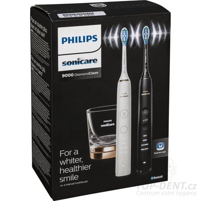Philips Sonicare 9000 DiamondClean HX9914/69 Black/RoseGold DUO