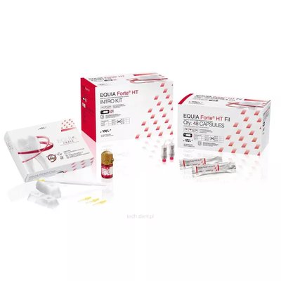 GC Equia Forte HT Clinic Pack 200 kapsułek + Equia Forte Coat 4ml