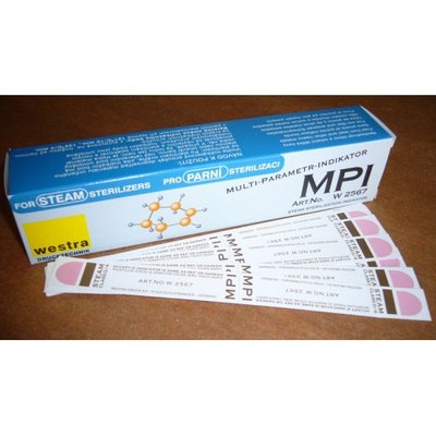 Multiparametrový indikátor MPI pro parní sterilizaci 121/134°C, třída 4, 2 x 250 ks