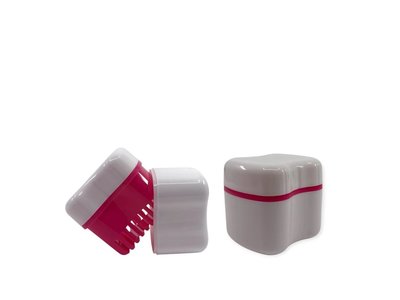 Dentální dóza na čištění zubních náhrad