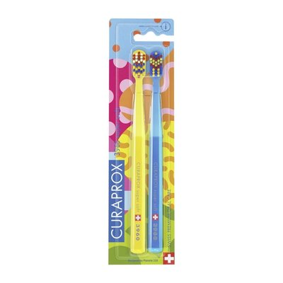 Curaprox CS 3960 Supersoft Wonderland zubní kartáček 2 ks