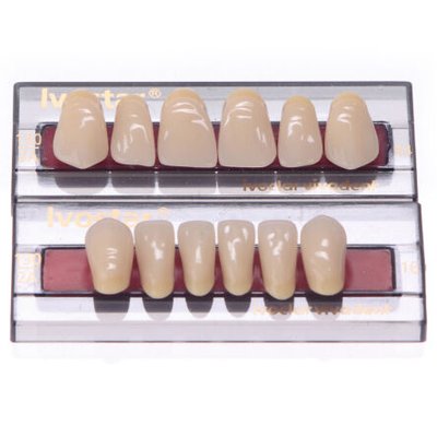 Ivostar - zęby akrylowe przody