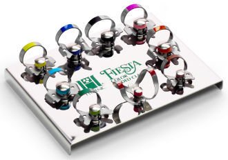 Fiesta spony bez křidélek set 9ks