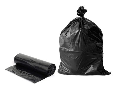 Pytel LDPE 120L, 70x110cm, T80, 15KS/role, černý