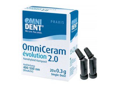 OmniCeram évolution 2.0 - nanokompozit, 20x 0,3g A1 (204007)