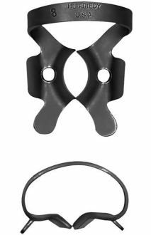 Rubber Dam Clamp 8 Hu-Friedy Black Line