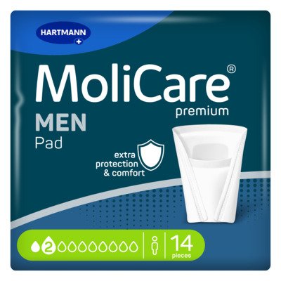 MoliCare® premium MEN Pad 2 drops male incontinence pouch