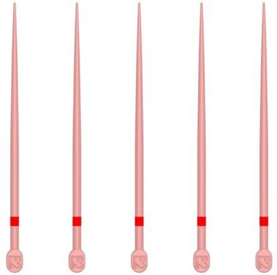 Protaper Ultimate Conform Fit guttaperčové čepy F2