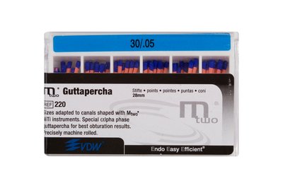 Ćwieki gutaperkowe MTWO 5% VDW - 30