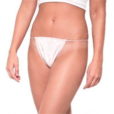 Kalhotky tanga jednorázové dámské, 100 ks