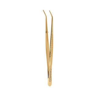 Ori Pęseta stomatologiczna London-College Tin karbowana GOLD 15cm
