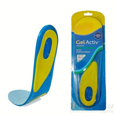 Měkké gelové vložky do bot (vel. 38-42)