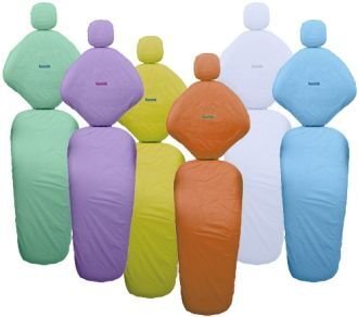 Monoart návleky na křeslo, bílé