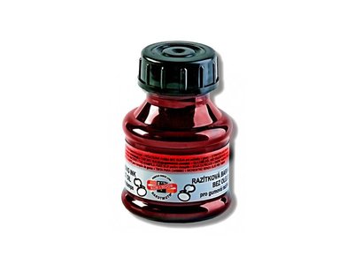 Razítková barva 50ml, červená