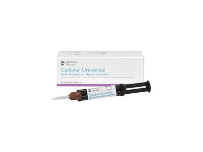 Calibra Universal - pryskyřičný cement, 2x4,5g - Barva: medium