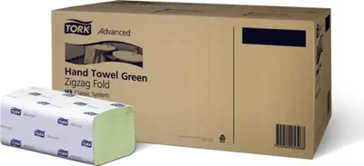 Pap.ručník Tork Z-Z 2v. 250ks 290179 zelený