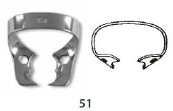 Spona Kofferdam č.51