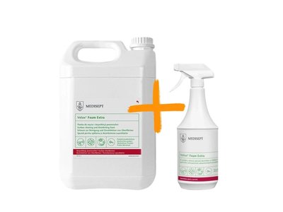 Velox Foam Extra - Bezalkoholová pěna pro dezinfekci citlivých povrchů, 5L