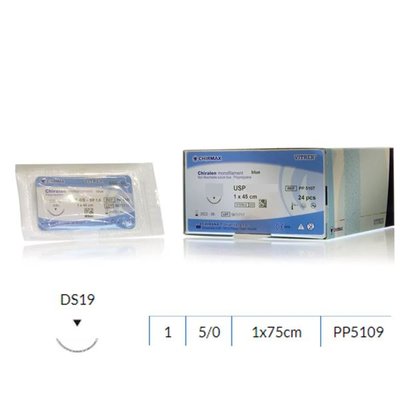 Chiralen MNF blue DS19 EP1 USP5/0, 1x75cm, 24ks